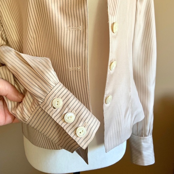 Jones New York silk pinstriped jacket - Picture 6 of 10